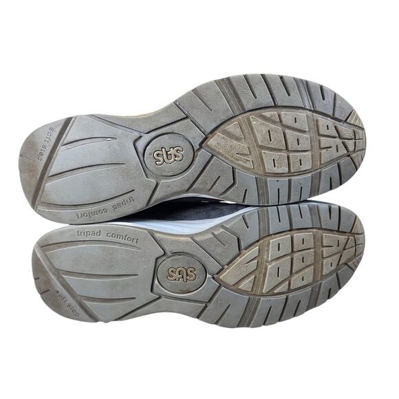 SAS Journey Tour Leather Mesh Walking Men Shoes Size 13.5 S Gray/Blu Walking - Picture 4 of 14